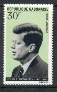 Gabon 1969 Exponents of non Violence JFK Kennedy