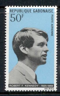 Gabon 1969 Exponents of non Violence RFK Kennedy