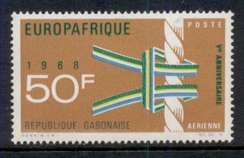 Gabon 1968 Europ Afrique