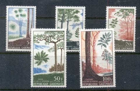 Gabon 1967 Trees