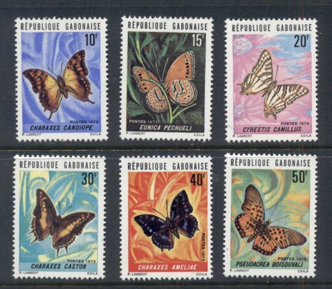 Gabon 1973 Insects, Butterflies