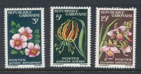 Gabon 1964 Flowers