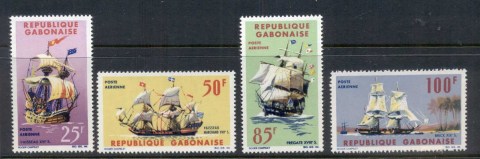 Gabon 1965 Sailing Ships