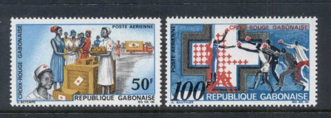 Gabon 1968 Red Cross