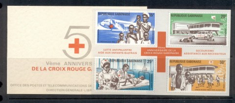 Gabon 1969 Red Cross booklet