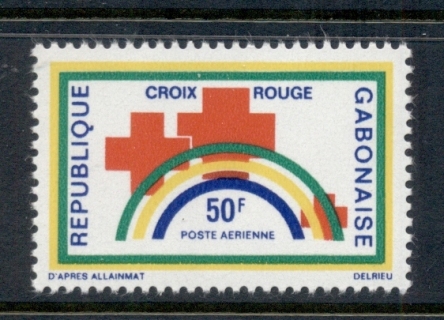 Gabon 1971 Red Cross