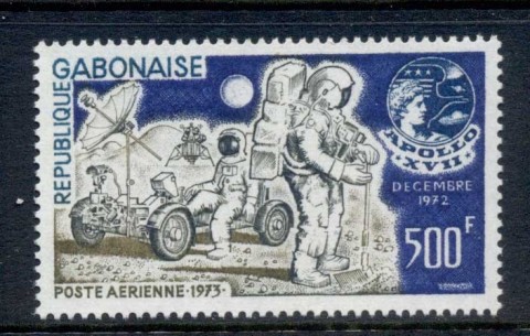 Gabon 1972 Apollo XVII Space Mission