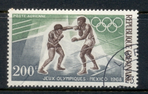 Gabon 1968 Summer Olympics mexico City 200f