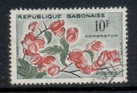 Gabon 1961 Flowers 10f