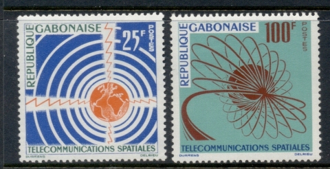 Gabon 1963 Space Communication