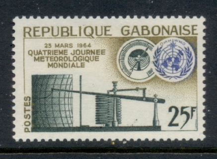 Gabon 1964 World Meterological Day