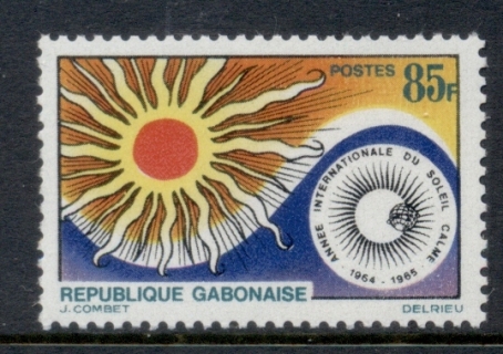 Gabon 1965 Quiet Sun year