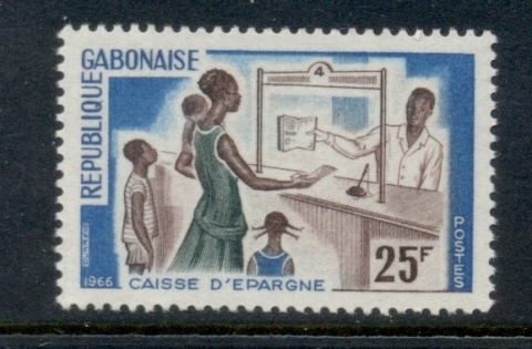 Gabon 1966 Savings Banks