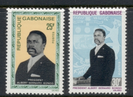 Gabon 1968 Pres. Albert Bongo