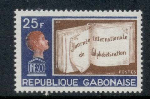 Gabon 1968 Intl. Literacy Day