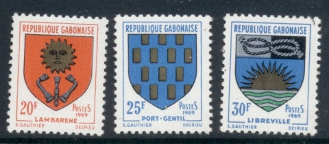 Gabon 1969 Regional arms