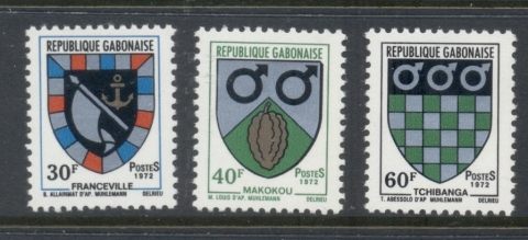 Gabon 1972 Regional Arms