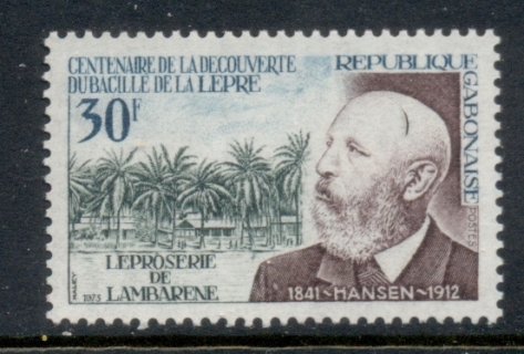 Gabon 1973 Dr. Hansen, Leprosy