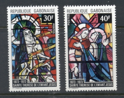 Gabon 1973 St Teresa of Ligeux, Stained Glass Window