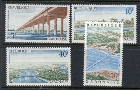 Gabon 1976 Bridges of Gabon