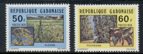 Gabon 1976 Agriculture