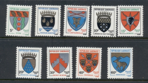 Gabon 1978-80 Regional Arms