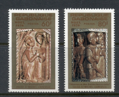 Gabon 1978 Xmas Carvings