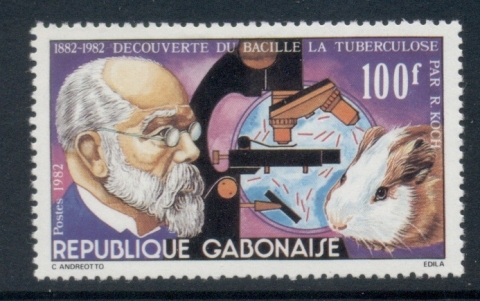 Gabon 1982 TB Bacillus Centenary