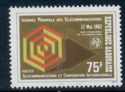 Gabon 1982 World Telecommunications Day