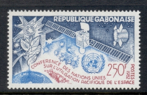 Gabon 1982 Peaceful Uses of Outer Space