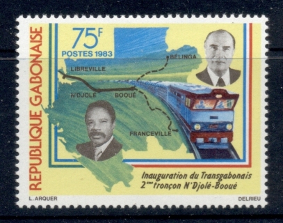 Gabon 1983 Trans-Gabon Railroad