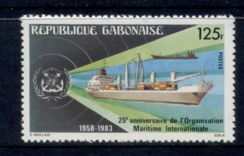 Gabon 1983 Maritime Org.