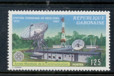 Gabon 1983 Nkoltang Earth Satellite Station