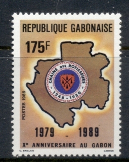 Gabon 1989 Chaine des Rotisseurs