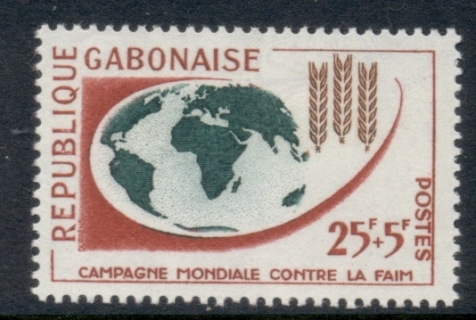 Gabon 1963 FFH Freedom From Hunger