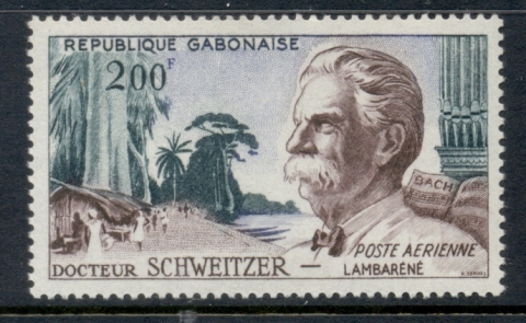 Gabon 1960 Dr. Albert Schweitzer