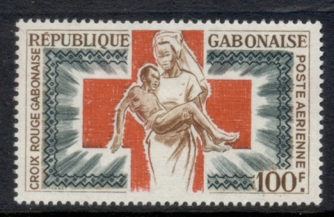 Gabon 1965 Gabonese Red Cross