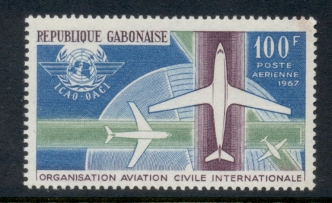 Gabon 1967 ICAO Civil Aviation