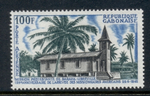 Gabon 1967 Protestant Missionary Church