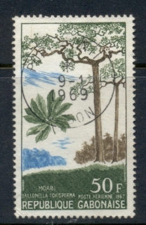 Gabon 1967 Trees 50f