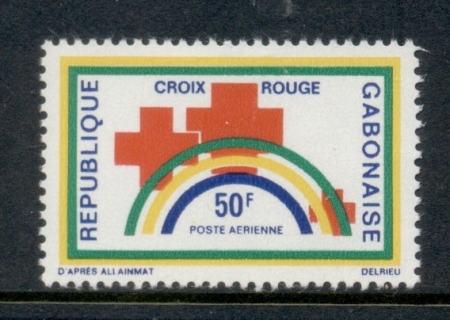 Gabon 1971 Gabon Red Cross