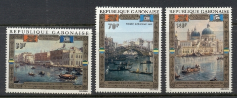 Gabon 1972 UNESCO Campaign to Save Venice