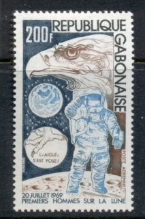 Gabon 1974 First Men on the Moon 5th Anniv.