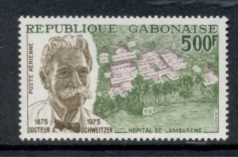 Gabon 1975 Dr Albert Schweitzer