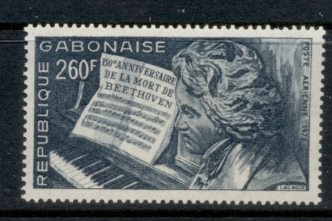 Gabon 1977 Beethoven