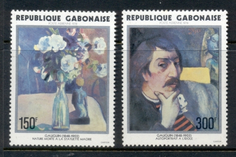 Gabon 1978 Paintings by Paul Gaugin