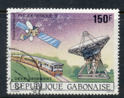 Gabon 1985 Telecommunications & Transportation 150f