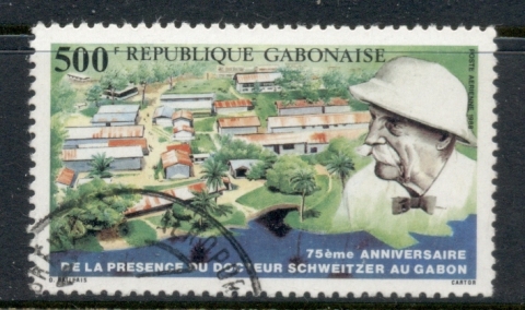 Gabon 1988 Albert Schweitzer