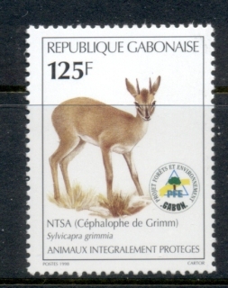 Gabon 1998 Wildlife 125f Deer