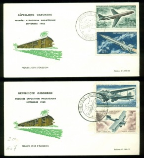 Gabon 1962 Development of Air Transport